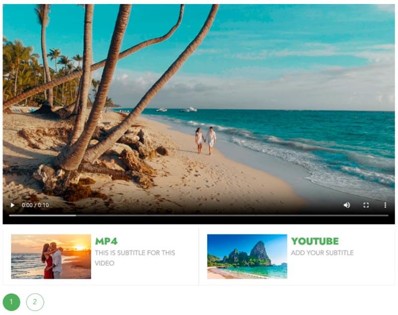 Divi Vídeo Gallery Player + Playlist